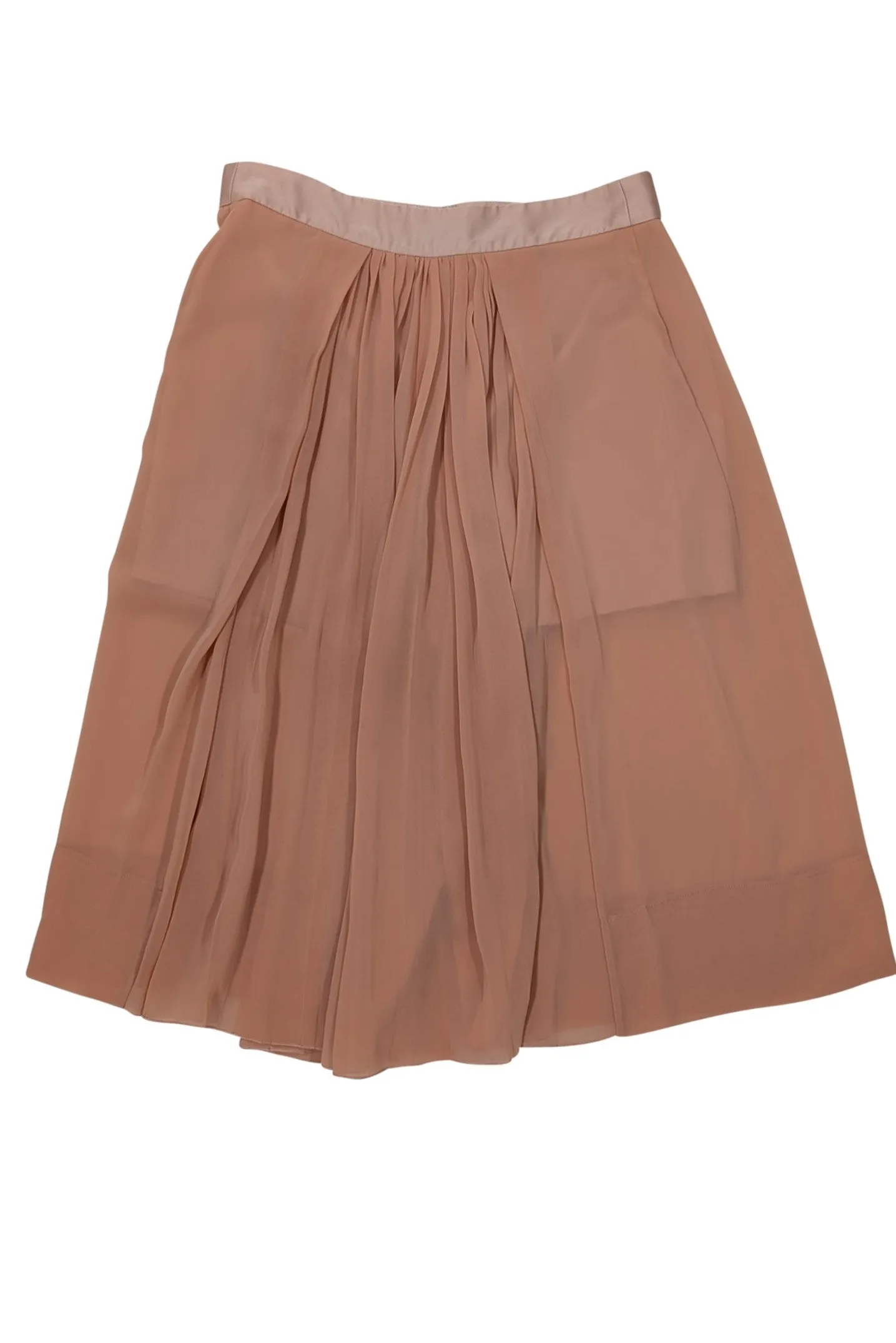Cedric Charlier -Light Pink Semi-Sheer Bermuda Shorts Sz 8