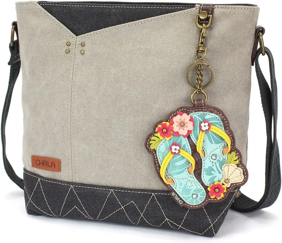 CHALA Prism Crossbody - Flip Flops - Gray