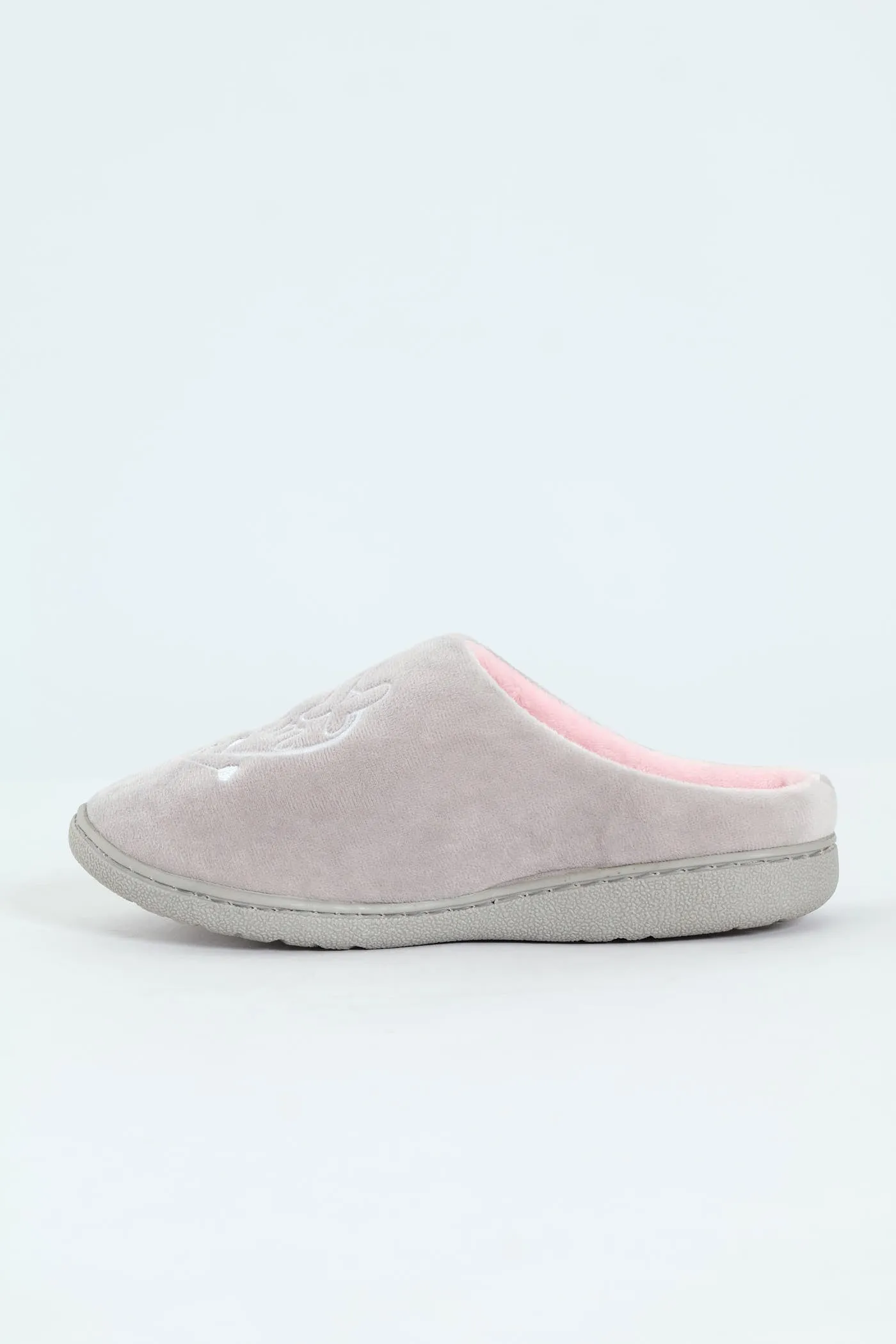 Classic Mule Slipper - Light Grey