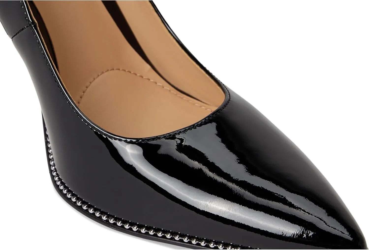 Coach Women's Samantha Pump, Patent Black, 9.5
