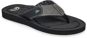 Cobian Men’s Draino 3 Water-friendly Synthetic Suede Strap Flip-Flop Sandals