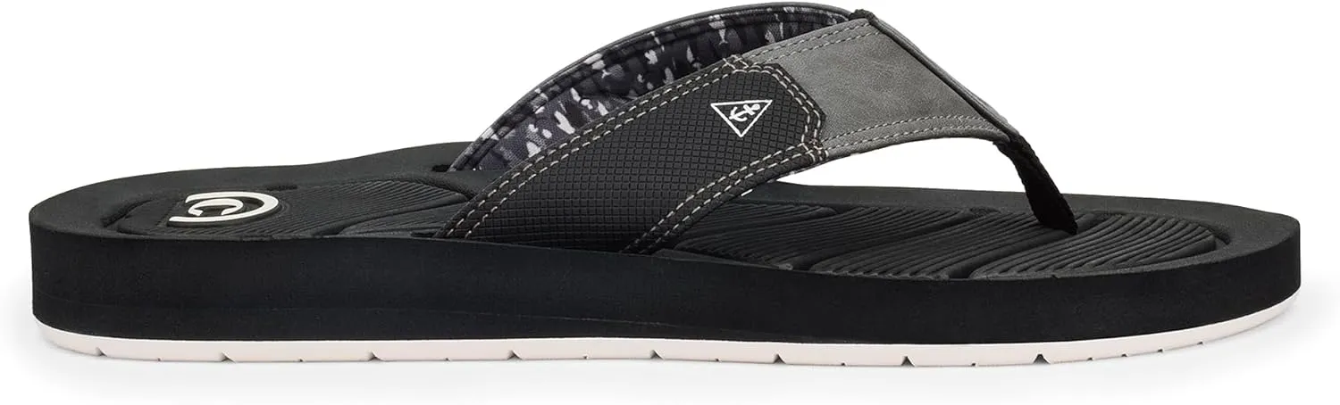 Cobian Men’s Draino 3 Water-friendly Synthetic Suede Strap Flip-Flop Sandals