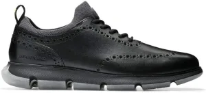 Cole Haan 4.Zerogrand Wing Tip Oxford Black/Black 8.5 W - Wide