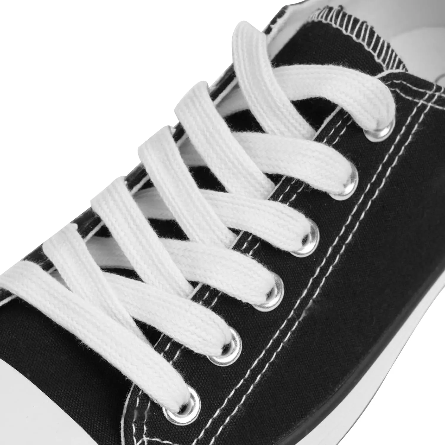 Colgo Women's Canvas Shoes, Lace-Up Low-Top Comfortable Breathable Sneakers for Women, Non-Slip Fashion Flats