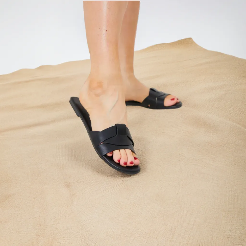 Criss cross Leather Sandals