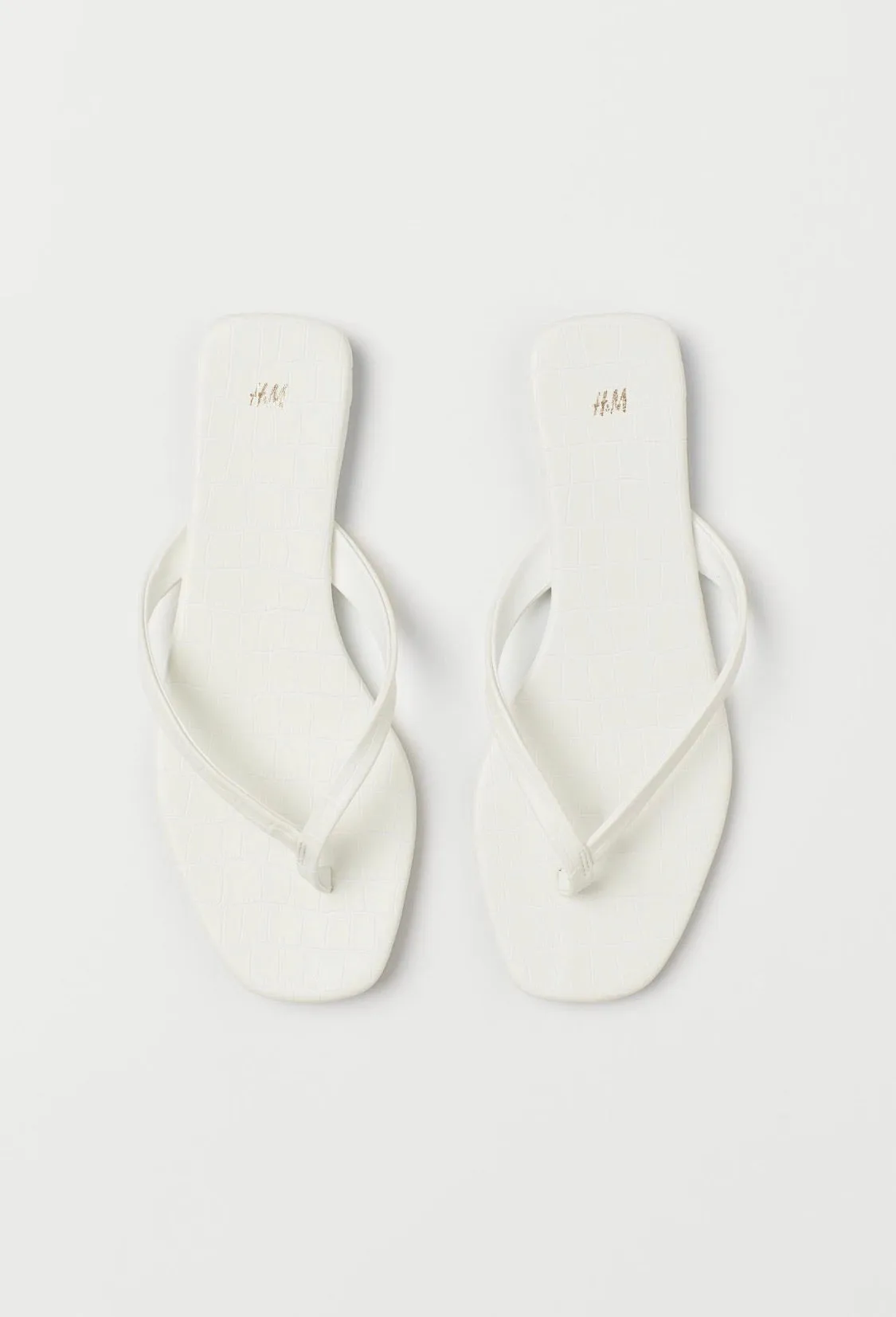 Crocodile Patterned Flip-Flop