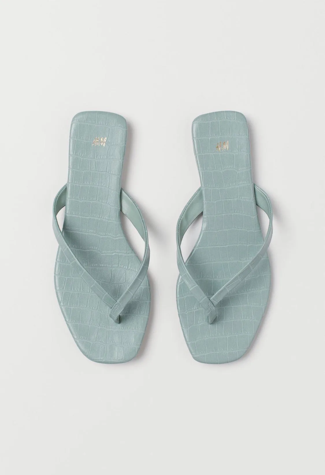 Crocodile Patterned Flip-Flop