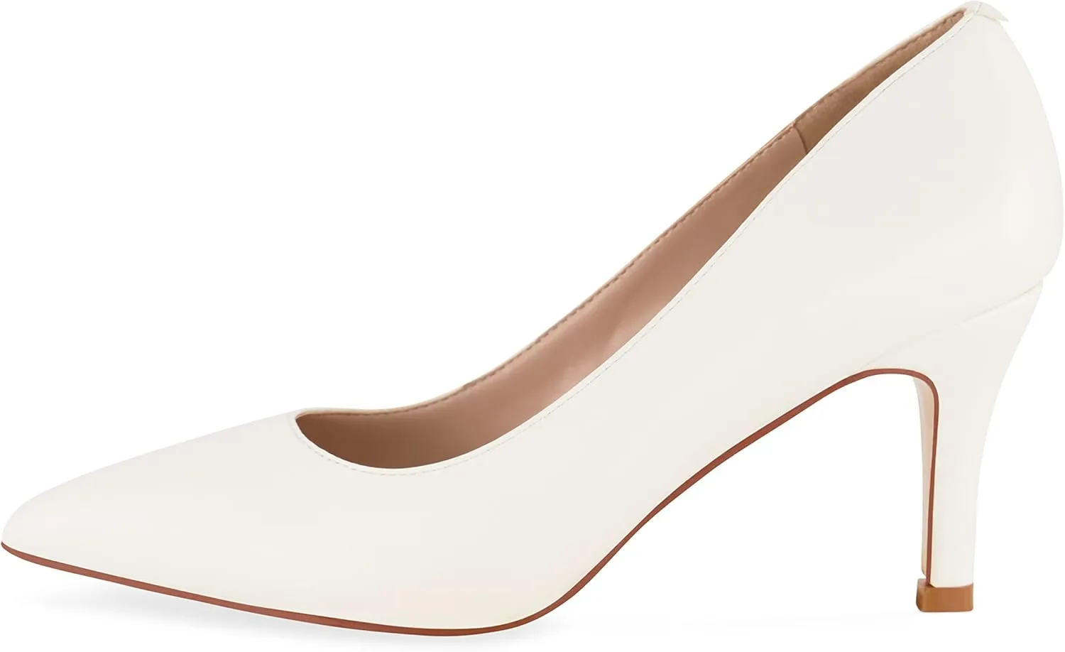 CUSHIONAIRE Women's Halsey Dress Pump with  Comfort, Wide Widths Available
