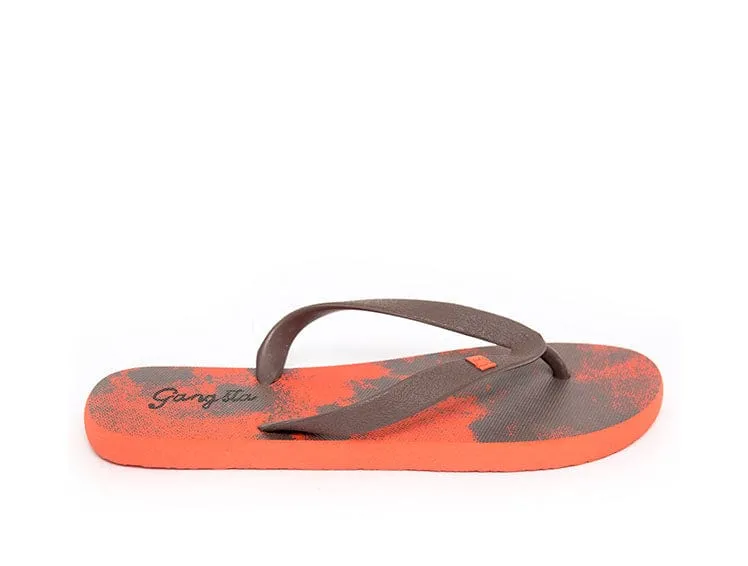 Custom design Dye Gangsta Hombre Rojo Global delivery Tie Sandalia