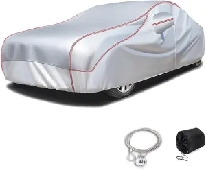 Custom Hail Proof Car Cover compatible with Mitsubishi Lancer Evolution IV 1996–1998,Multi-Layered Car Hail Blankets with Cotton Outdoor Full Exterior Covers Waterproof Sunproof All Weather Protection