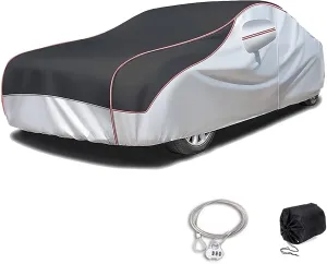 Custom Hail Proof Car Cover Compatible with Renault Megane 4 2016-2022,Multi-Layered Car Hail Blankets with Cotton Outdoor Full Exterior Covers Waterproof Sunproof All Weather Protection(Black)