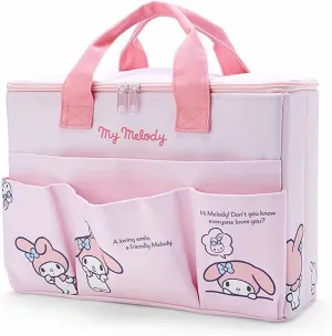 Cute Canvas Tote Bag, 4-Pockets Utility Sturdy Handbag with Top Zipper Closure, Gift for Working Women