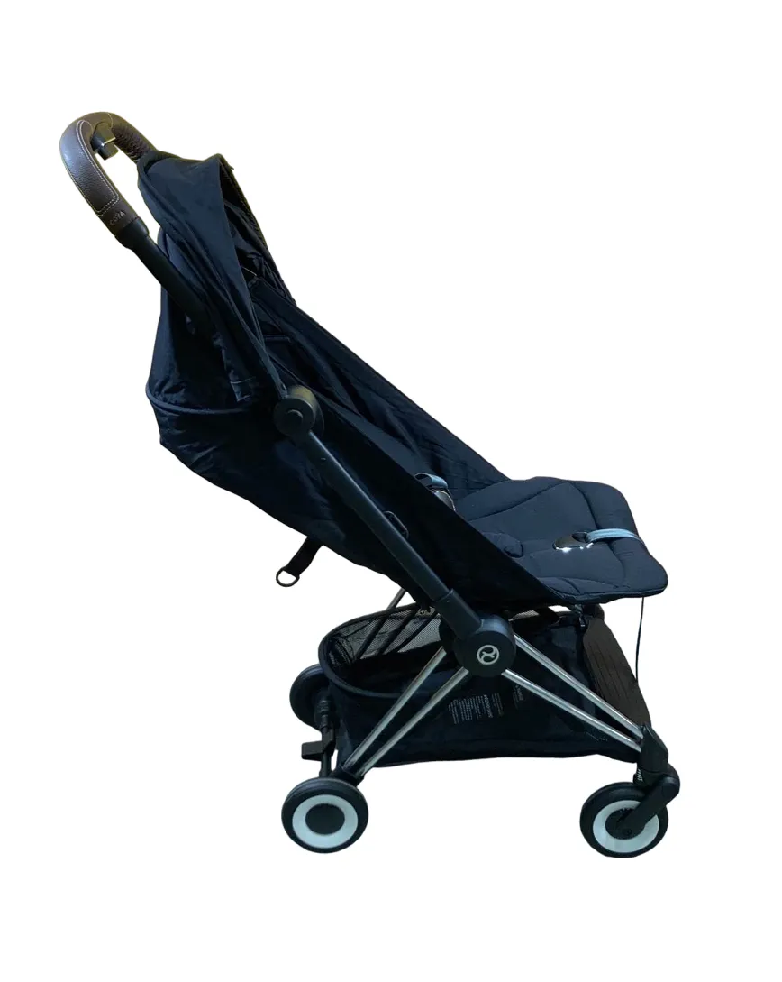 Cybex Coya Stroller, 2023, Chrome, Sepia Black
