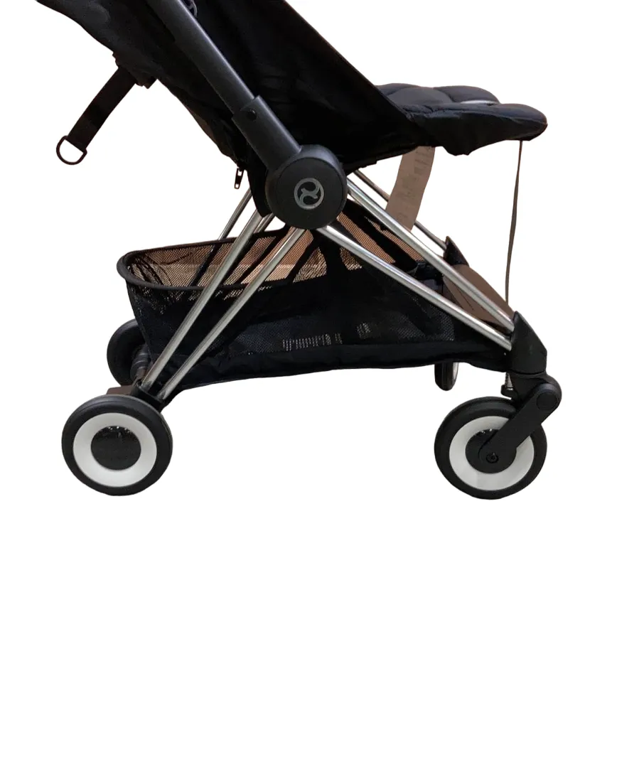Cybex Coya Stroller, 2023, Chrome, Sepia Black