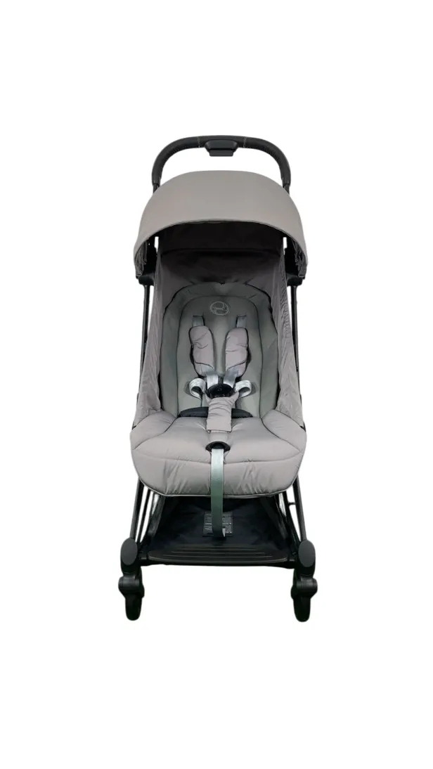 Cybex Coya Stroller, 2023, Matte Black, Mirage Grey