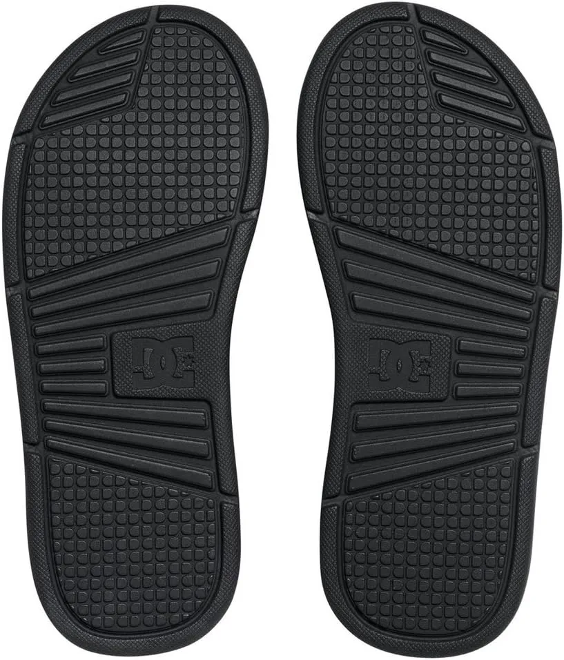 DC mens Bolsa Slide Sandal Flip Flop