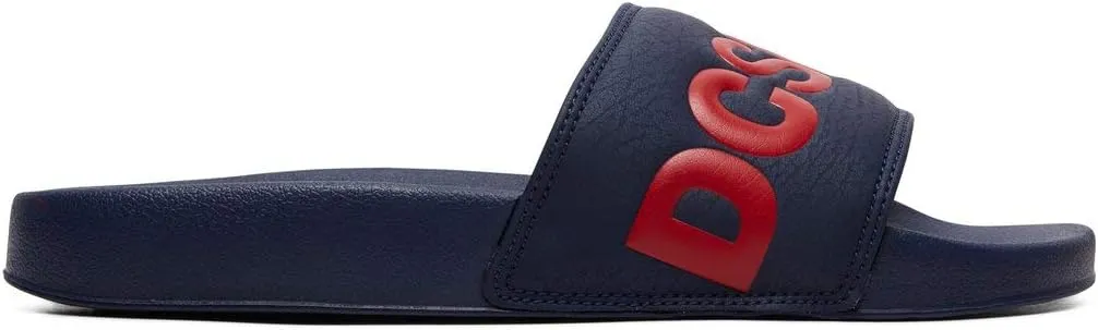 DC Men's Slide Sandal Flip Flop