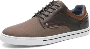 DECARSDZ Men's Fashion Dress Sneakers Comfortable Casual Skate Shoe Walking Oxford Shoes