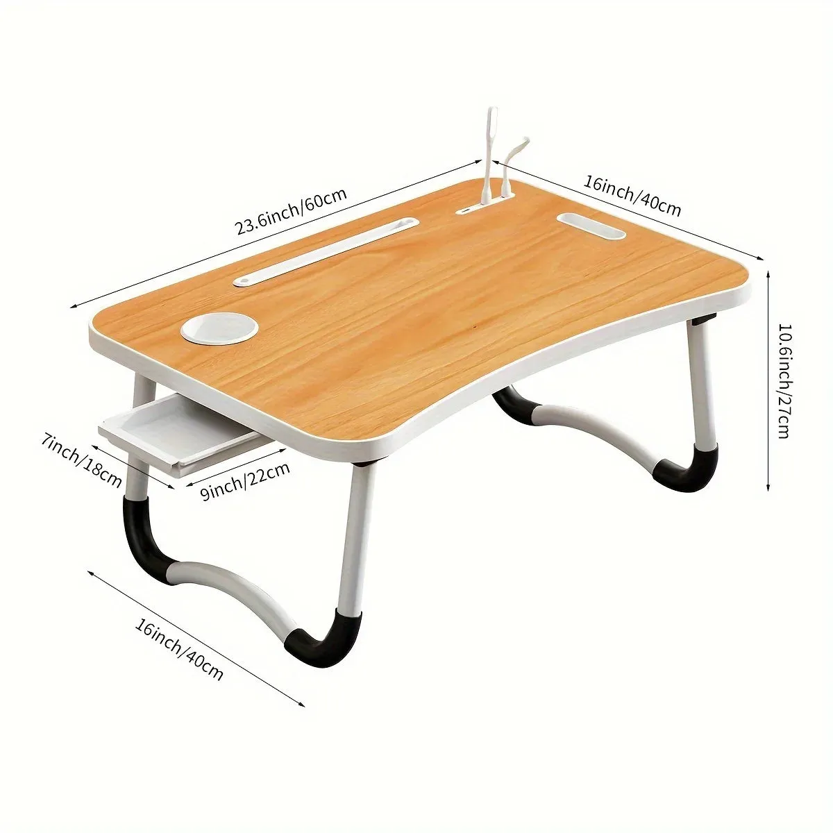 DeskEase Foldable Bed Desk