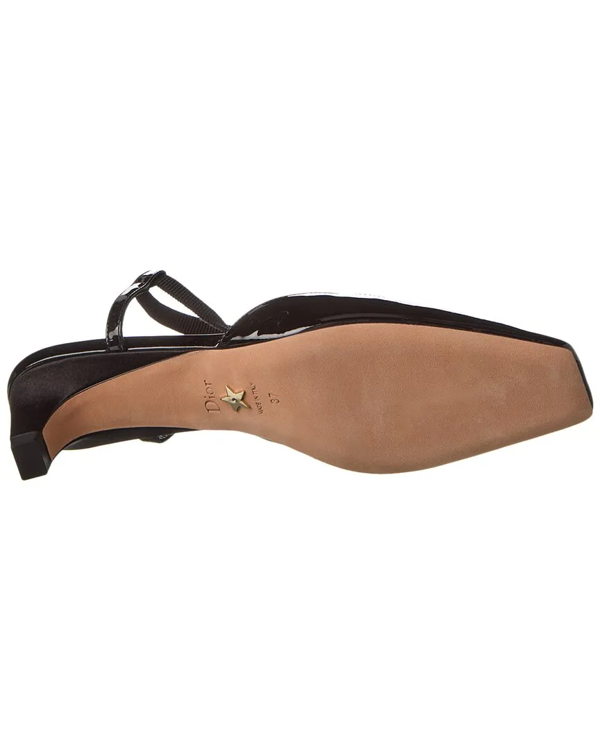 Dior D-Envol Patent & Satin Pump