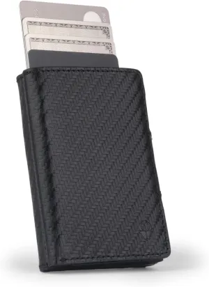 DONBOLSO Wallet Flip I Slim Wallet with Flip Case I Card Holder for Up to 10 Cards