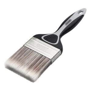 Draper 80mm Paint Brush with Soft Grip - Flat