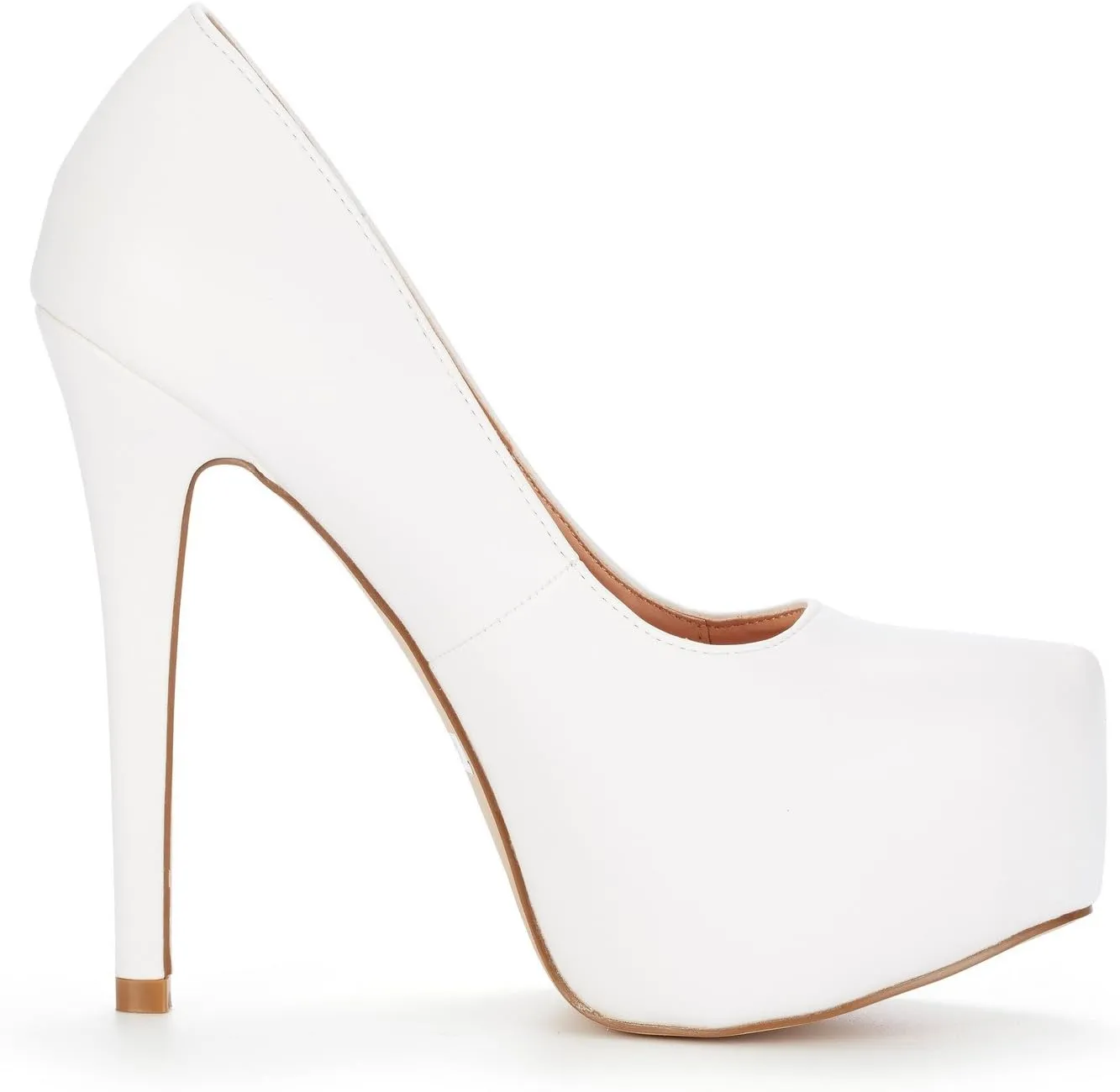 DREAM PAIRS Women's Swan-30 High Heel Platform Dress Pump Shoes
