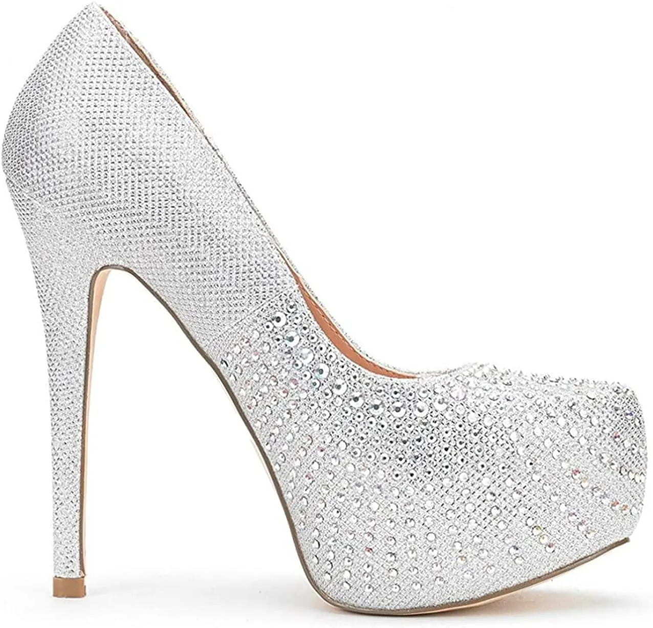 DREAM PAIRS Women's Swan-30 High Heel Platform Dress Pump Shoes