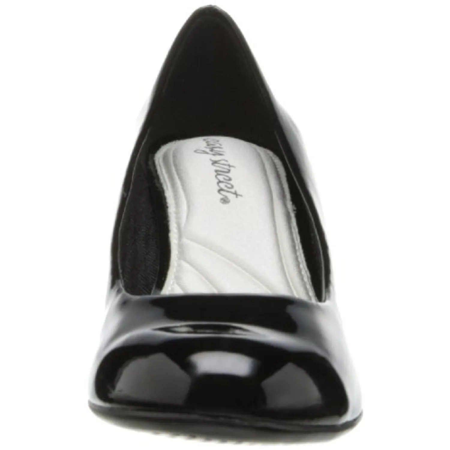 Easy Street Women's Passion Dress Pump,Black Patent,11 M US