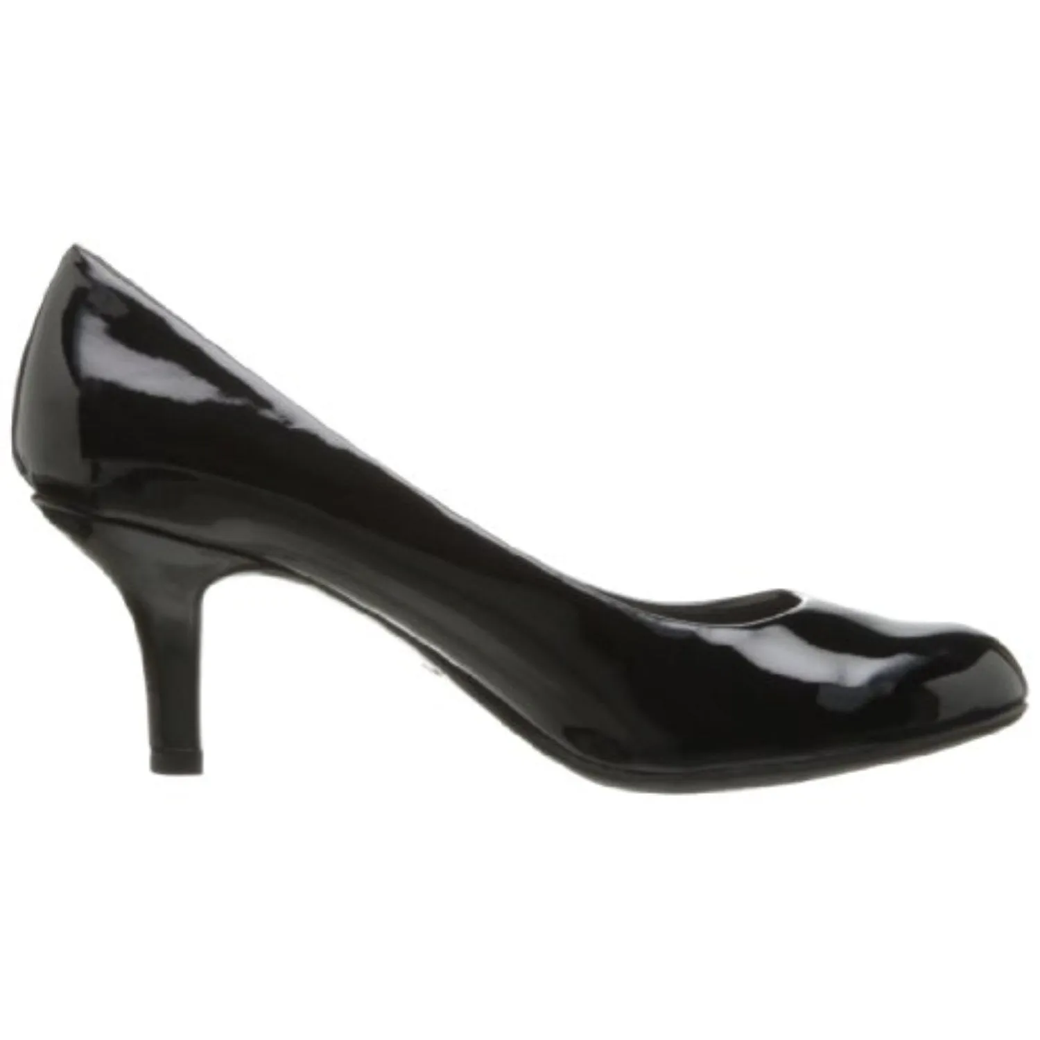 Easy Street Women's Passion Dress Pump,Black Patent,11 M US