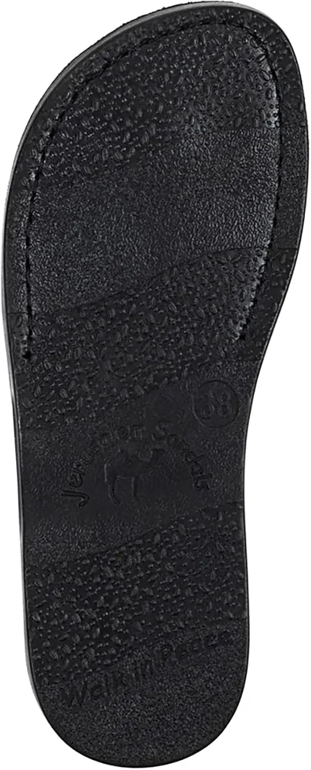 Ella - Leather Ankle Strap Flat Sandal - Womens Sandals