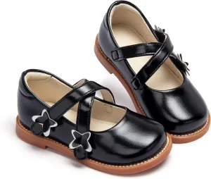 ESTINE Toddler Girl Mary Jane Dress Shoes-Girls School Uniform Oxford for Wedding Party