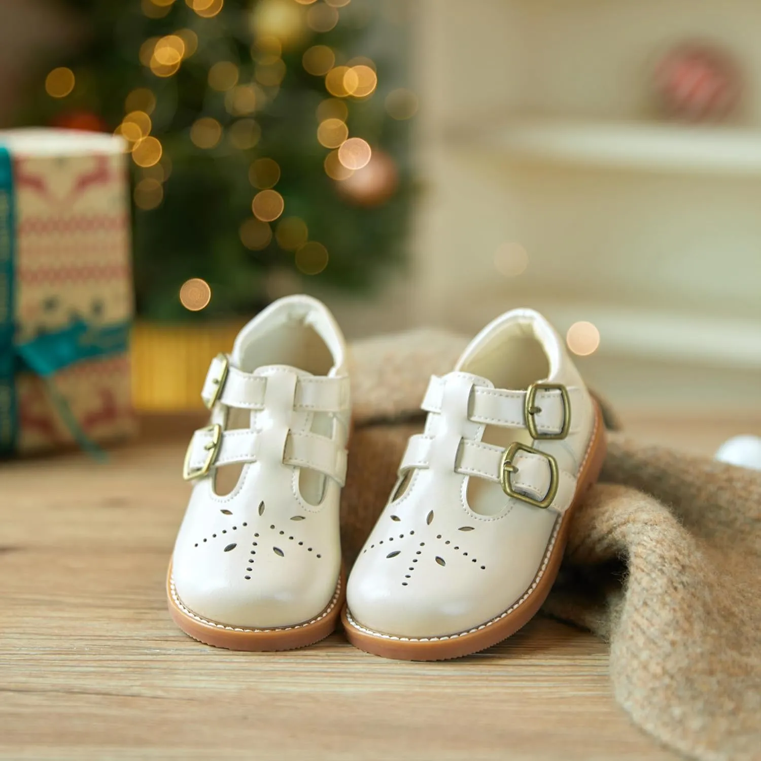 ESTINE Toddler Girl Mary Jane Dress Shoes-Girls School Uniform Oxford for Wedding Party