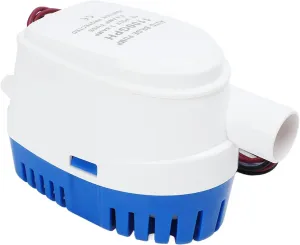 EVGATSAUTO Bilge Pump, 12 Volt Boat Bilge Pump Detachable Filter for Boat Accessories