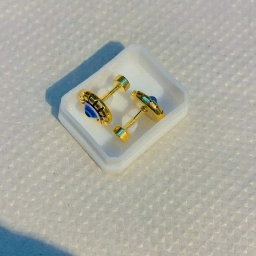 Evil Eye Flat Back Studs