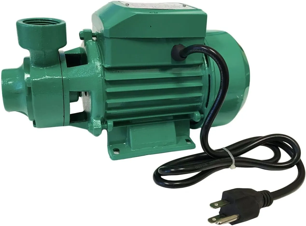 EZ Travel Collection Electric Water Pump Continuous Industrial Duty (1/2 HP Motor)