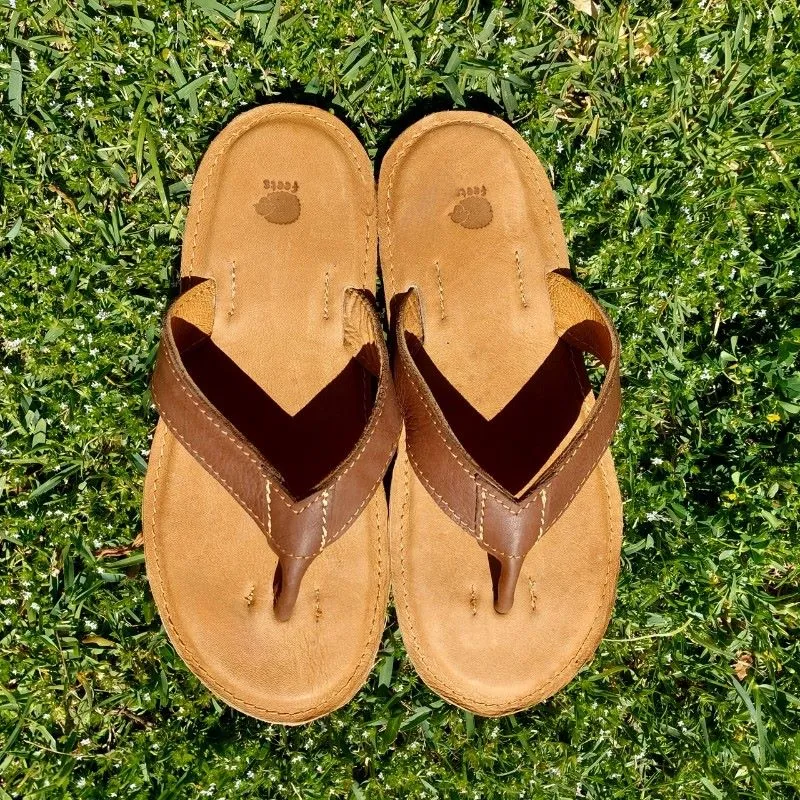 feets flops - Genuine Sheepskin Leather Sandals