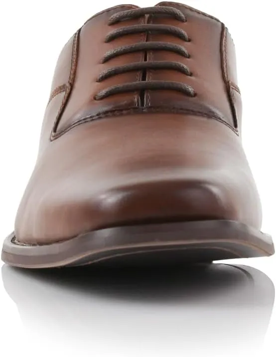 Ferro Aldo Men’s Classic Vegan Leather Lace-Up Oxford Formal Dress Shoes