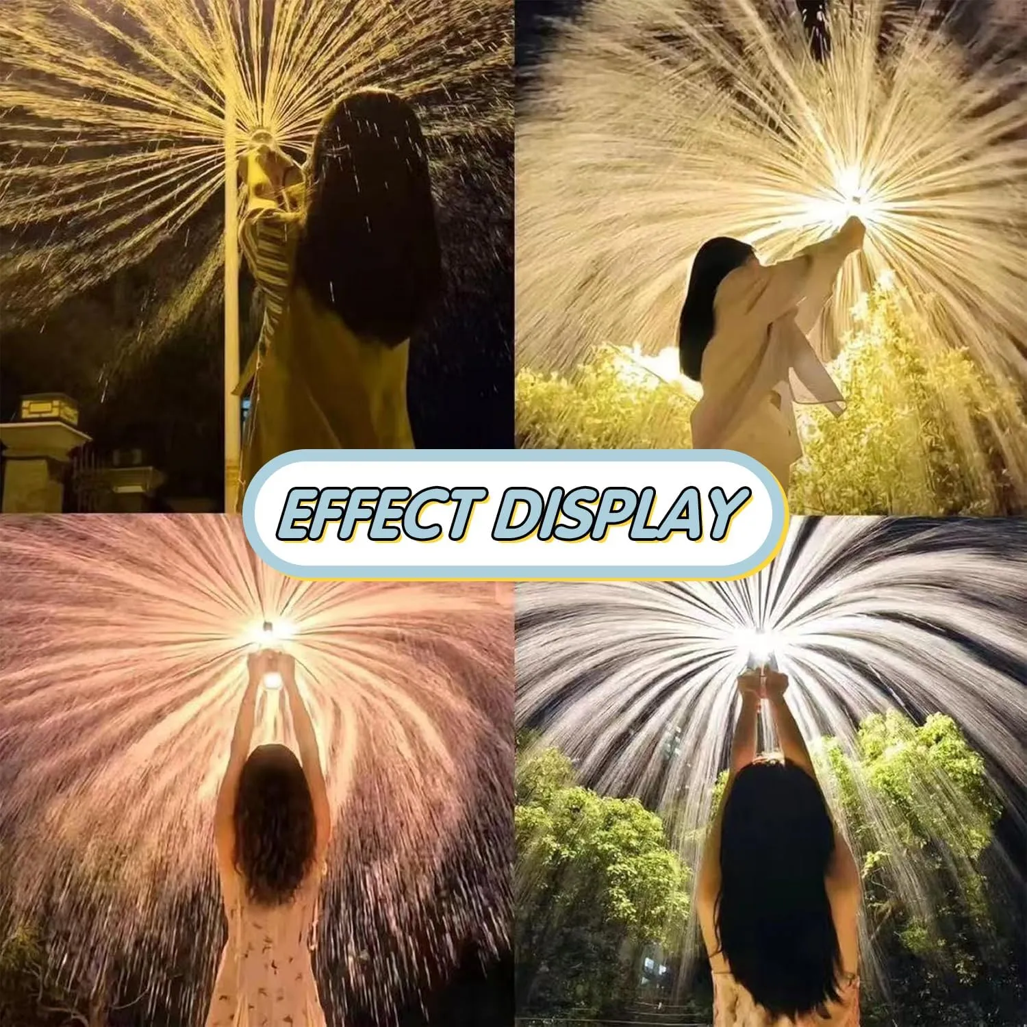 Firework Water Gun, Couples Romantic Firework Style Water Guns, Bulk High Pressure Pull-Out Waterguns for Bathing,Pool,Party Entertainment (3pcs)