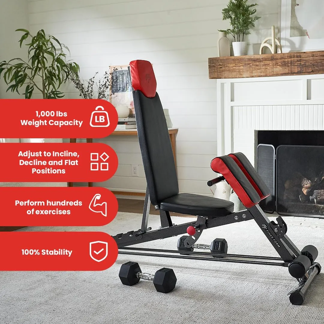 Flat FID Hyper Back Weight Bench, Chair, for Bench Multi-Functional All-In-One Bench Workout Sit Roman Full Extension, Bench, Ab Adjustable Body Incline Decline up – Express delivery Reliable