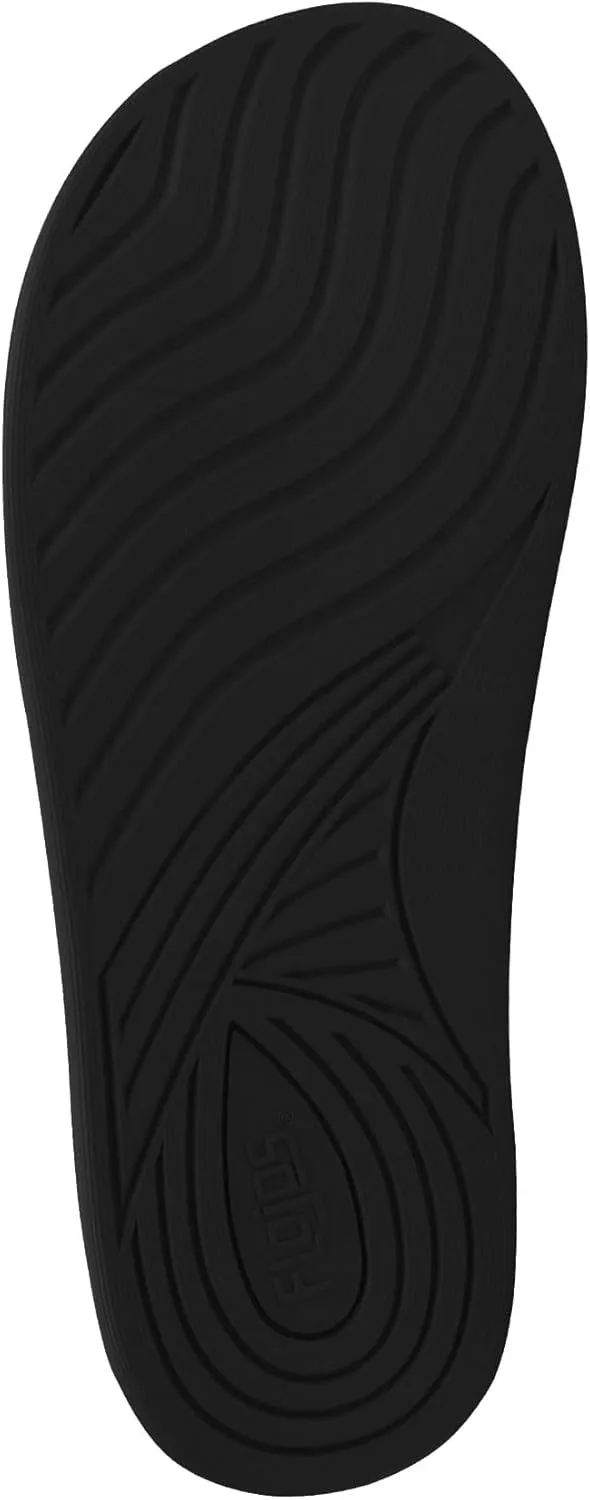 Flojos Cole Genuine Leather Perforated Strap Mens Sandal