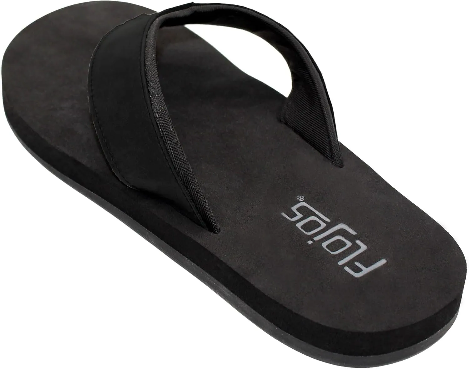 Flojos Cole Genuine Leather Perforated Strap Mens Sandal
