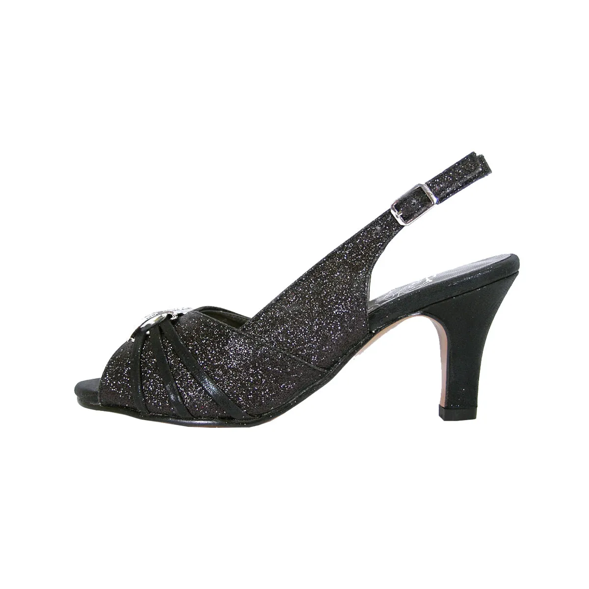 FLORAL Nadine Women's Wide Width Peep Toe Dress Slingback Shoes