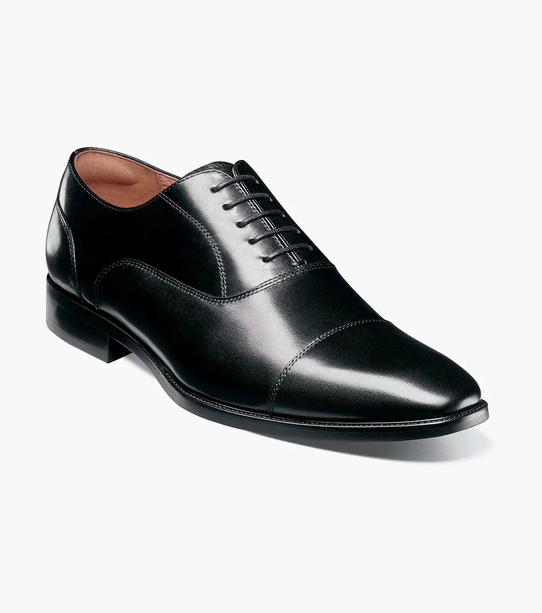 Florsheim Men's Sorrento Lux  Cap Toe Balmoral Oxford