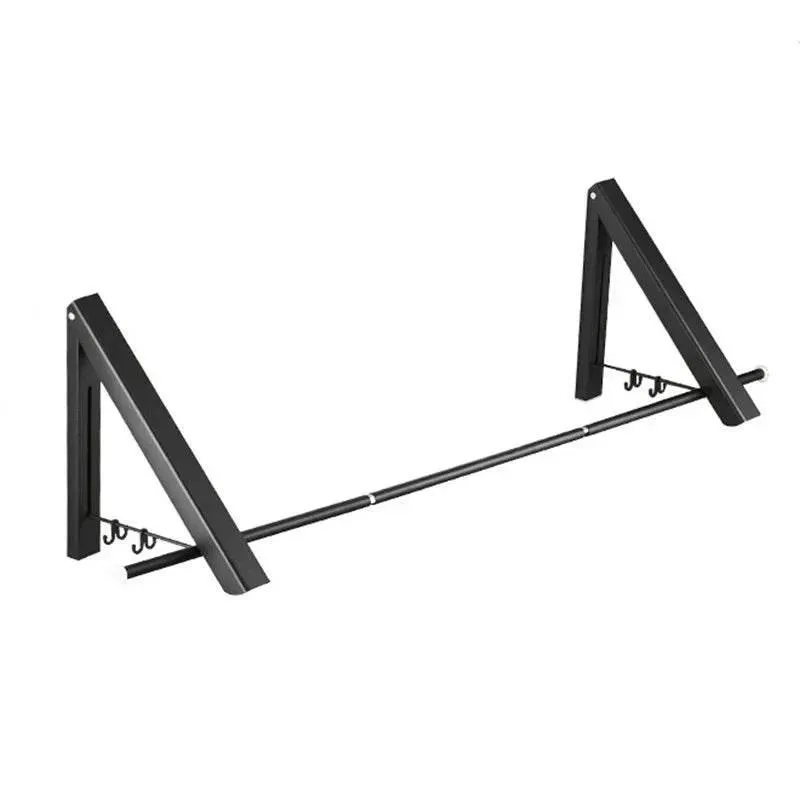 Foldable Aluminum Clothes Rack - Space-Saving Organizer for Easy Storage