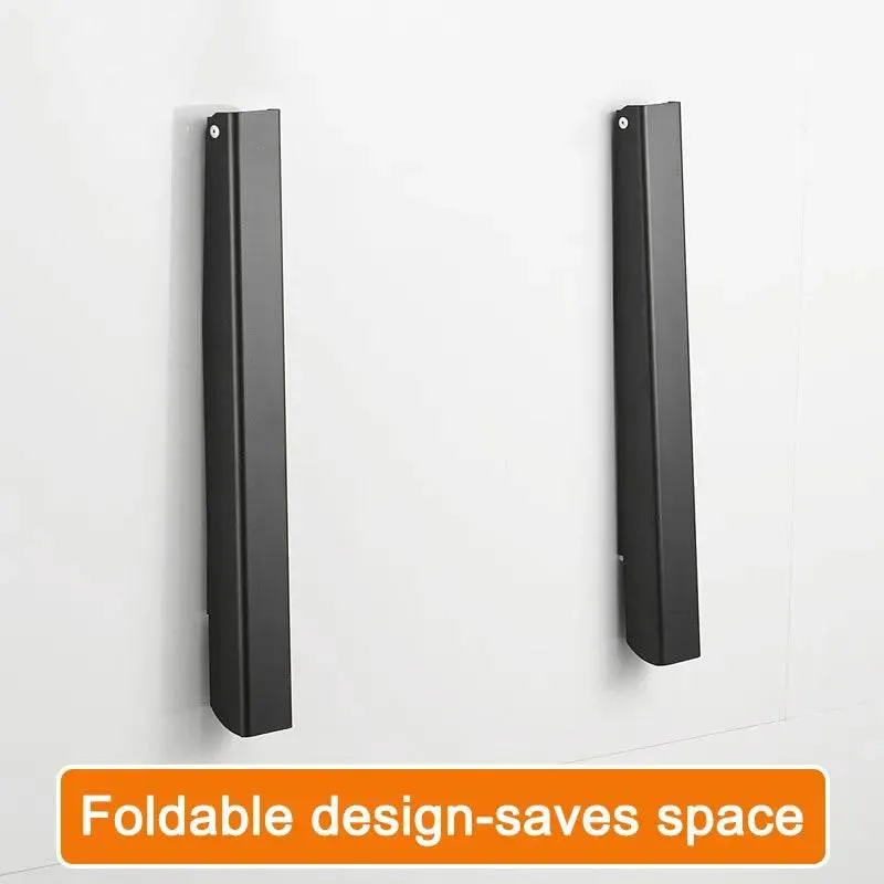 Foldable Aluminum Clothes Rack - Space-Saving Organizer for Easy Storage