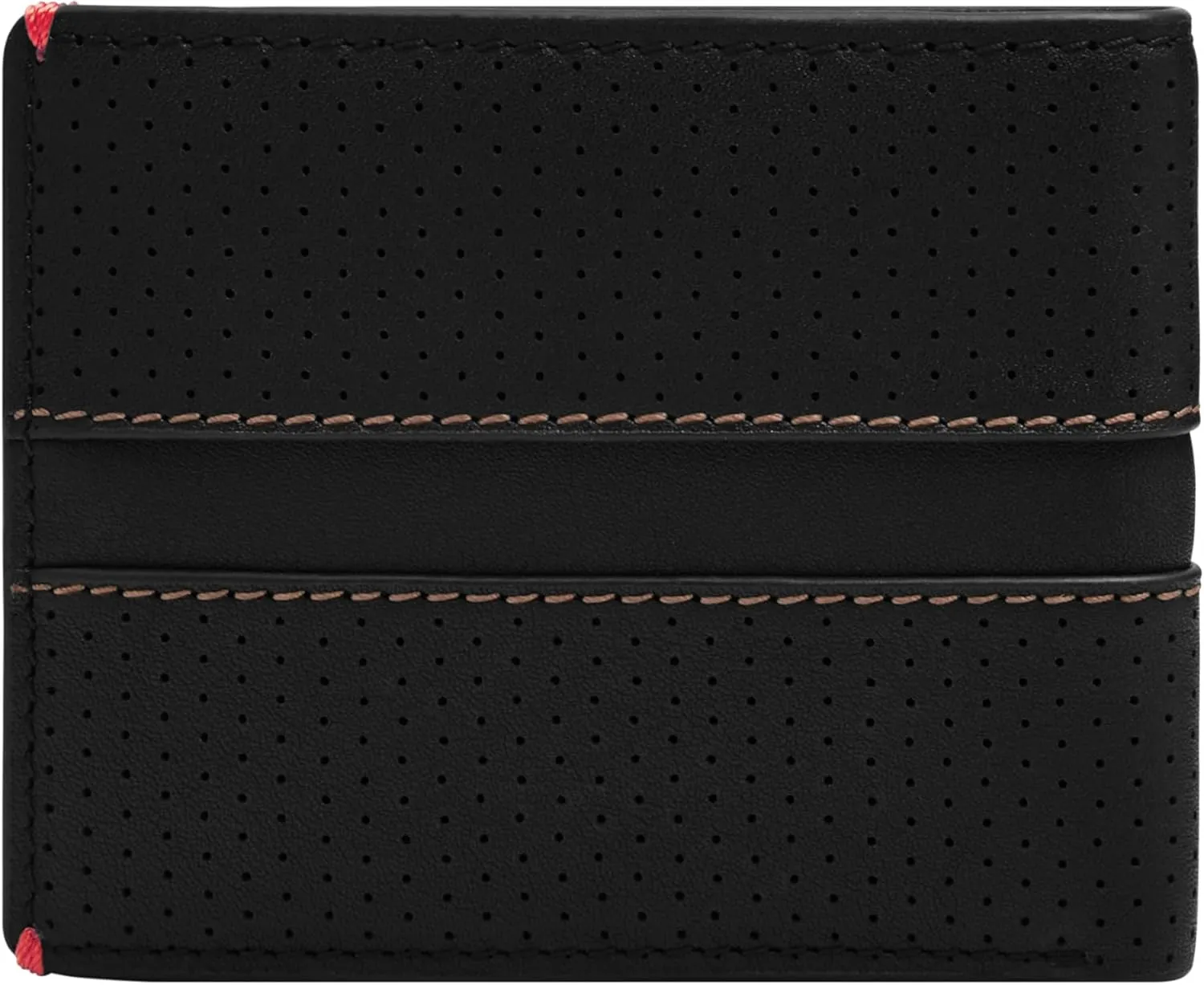 Fossil Men's Leather Bifold Wallet with Flip ID Window for Men