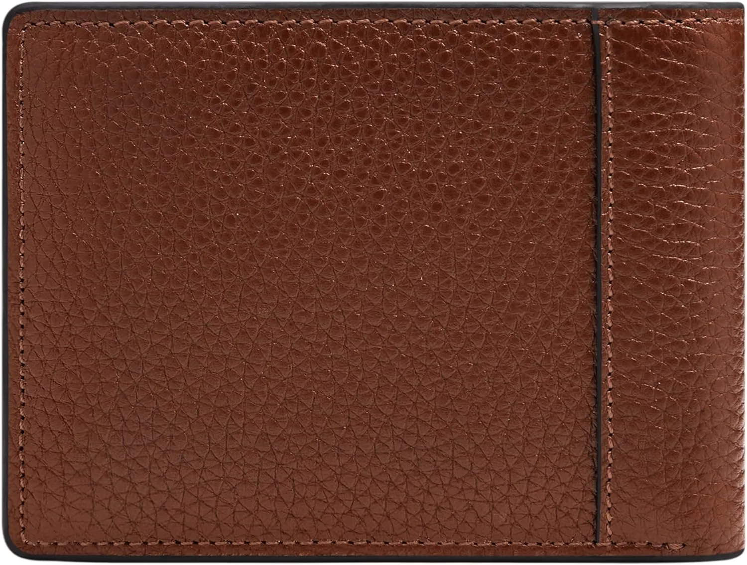 Fossil Men's Leather Bifold Wallet with Flip ID Window for Men