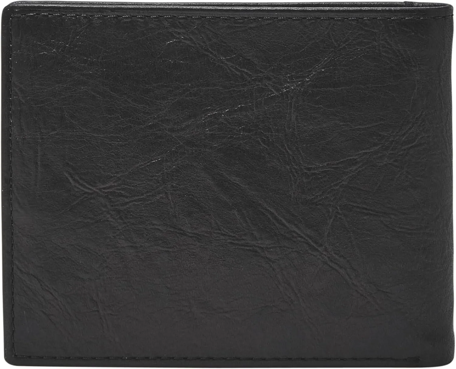 Fossil Men's Neel Leather Bifold with Flip ID Wallet, Black, (Model: ML3899001)
