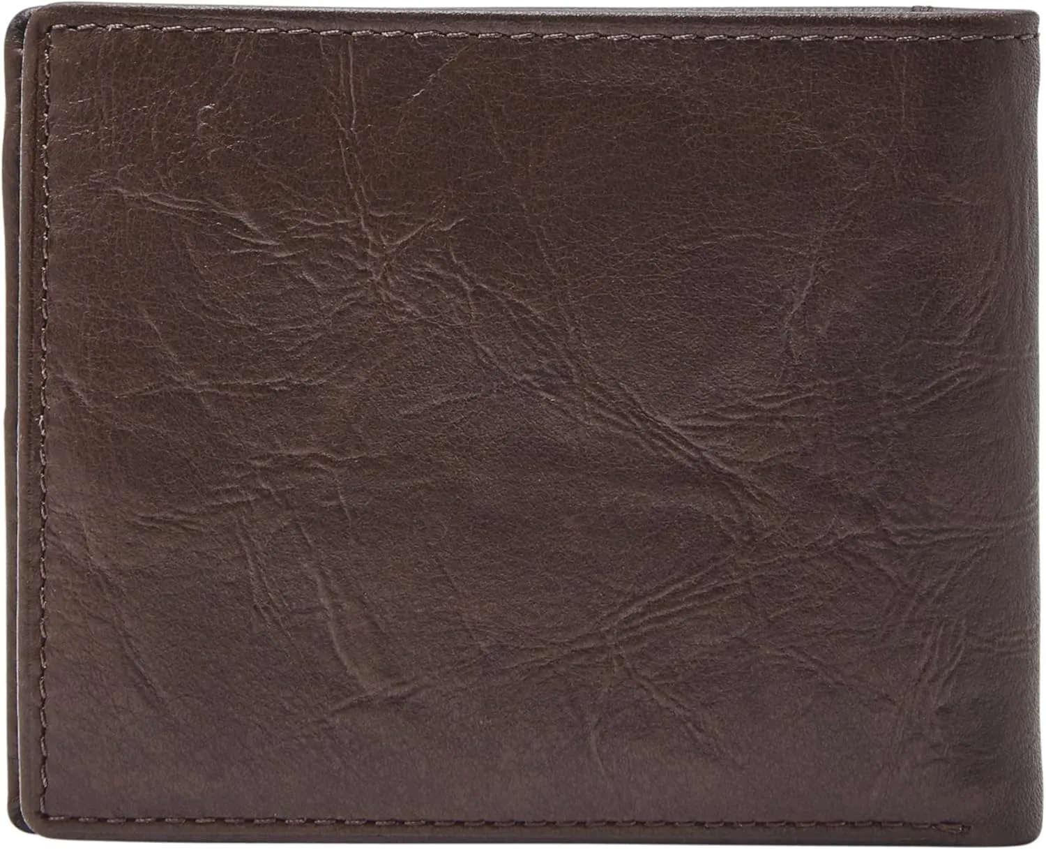 Fossil Men's Neel Leather Bifold with Flip ID Wallet, Brown, (Model: ML3899200)